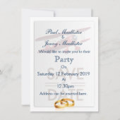 日付ヴィンテージの飛行機の保存 招待状 (正面)