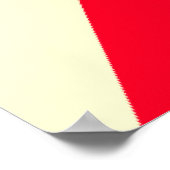 日付ヴィンテージユニオンジャックの保存 ポスター (角)