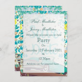 日付ヴィンテージヴィンテージクラシック車を保存。 招待状 (正面/裏面)