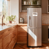 日付保存マグネット, フォト モダン 日付保存 マグネット招待状