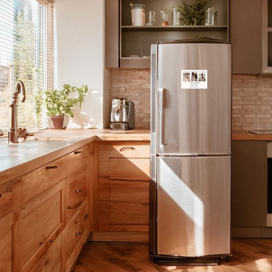 日付保存マグネット, 現代のフォト日付保存 マグネット招待状