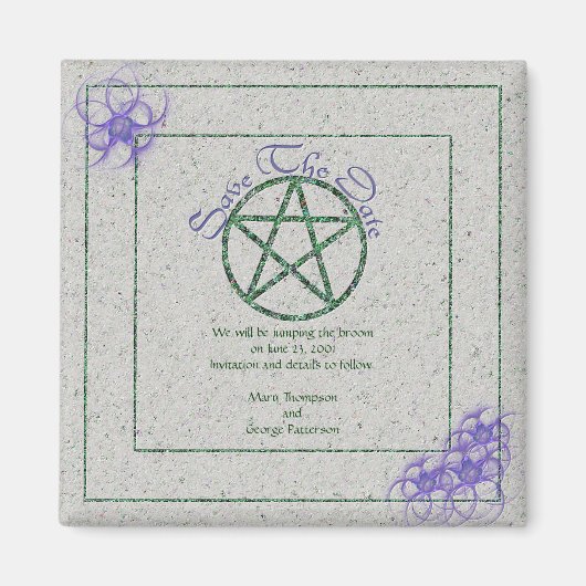 日付処理マグネットの保存 マグネット (正面)