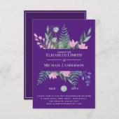 日付変更プラン延期ワイルドフラワーシック (正面/裏面)