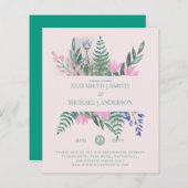 日付変更プラン延期ワイルドフラワーシック (正面/裏面)