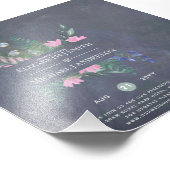 日付変更プラン延期ワイルドフラワーシック フォトプリント (角)