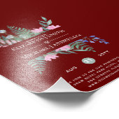 日付変更プラン延期ワイルドフラワーシック フォトプリント (角)