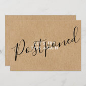 日付変更延期キャンセルイベント　ラスティック セーブザデート (正面/裏面)