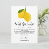 日付変更延期キャンセルレモン写真 セーブザデート (スタンド正面)