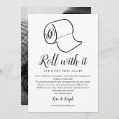 日付変更延期キャンセル写真 セーブザデート (正面/裏面)