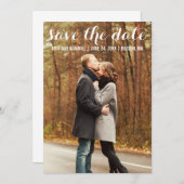 日付婚約カーモダンドWBLの保存 セーブザデート (正面/裏面)