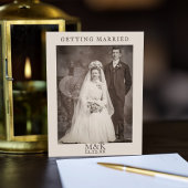 日付招待状結婚のカップル葉書の保存 インビテーションポストカード