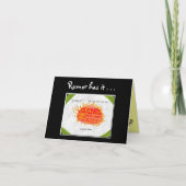 日付招待状 招待状 (正面)