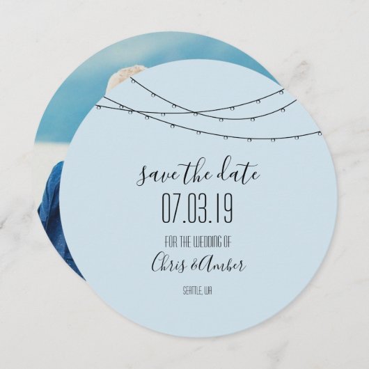 日付文字列ライトを保存 セーブザデート (正面/裏面)