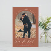 日付秋の結婚式のアーチのモダン保存 (スタンド正面)