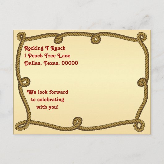 日付素朴はがきを保存する西ロープ 案内ポストカード (裏面)