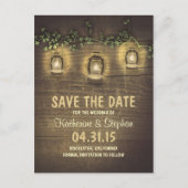 日付素朴はがきを保存する 案内ポストカード (正面)