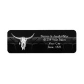 日付素朴を保存する西白黒 ラベル (正面)