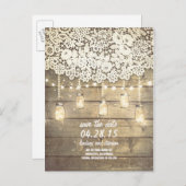 日付素朴を保存する 案内ポストカード (正面/裏面)