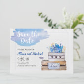 日付素朴カードの保存 セーブザデート (スタンド正面)