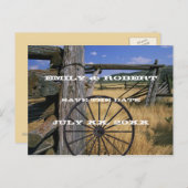 日付素朴ポストカードの国 案内ポストカード (正面/裏面)