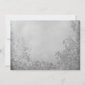 日付結婚を保存したOrnatedの写真 招待状 (裏面)