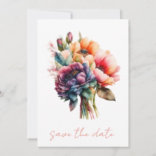 日付結婚式招待状の保存結婚招待状。 招待状 (正面)