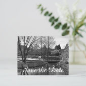 日付自然シーンの保存 案内ポストカード (スタンド正面)