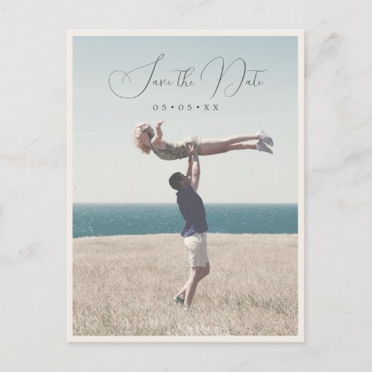 日付航海のを保存した沿岸写真 ポストカード (正面)