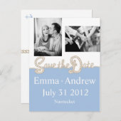 日付航海のを保存する 案内ポストカード (正面/裏面)