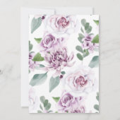 日付花模様トイレ紙のカレン転がダーを入れ替える セーブザデート (裏面)