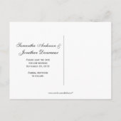 日付華美を保存する青い銀 案内ポストカード (裏面)