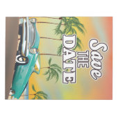 日付車の保クラシック存 ノートパッド (正面)