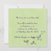 日付通知の保存 セーブザデート (裏面)