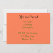 日付遊招待状 招待状 (裏面)