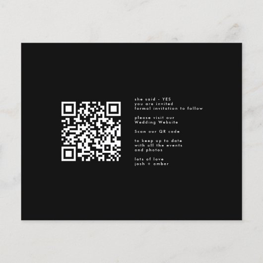 日付金ゴールド予算を保モダン存する写真QRコード チラシ (裏面)