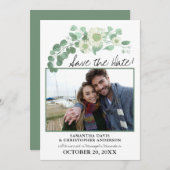 日付2の写真を保存ユーカリ・グリーナリー 招待状 (正面/裏面)