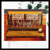 日付50周年記念パーティの招待状の保存 案内ポストカード