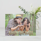 日付5x7の郵便はがきの一見を救って下さい セーブザデート (スタンド正面)