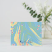 日付95番目の誕生祝いはがきを保存 案内ポストカード (スタンド正面)