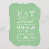 日付|を食べましたり飲み物を及びあります結婚したが救って下さい セーブザデート (正面/裏面)