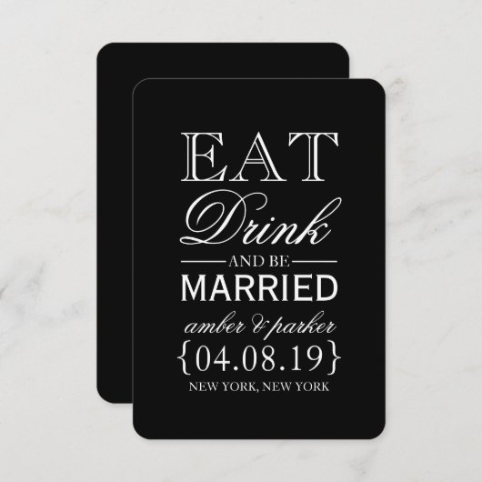 日付|を食べ、飲み物をあります結婚したが救って下さい セーブザデート (正面/裏面)