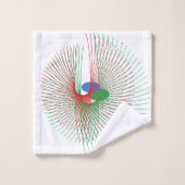 日付 バスタオルセット (ウォッシュタオル)