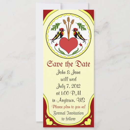 日付、ライトの長く幸せな人間関係のジンクスを救って下さい セーブザデート (正面)