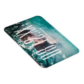 日付（大）、はっきりしたタイポグラフィ、日付の保存 マグネット (右側)