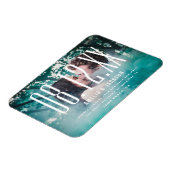 日付（大）、はっきりしたタイポグラフィ、日付の保存 マグネット (左側)