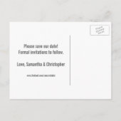 日付（大） – 日付はがきを保存する 案内ポストカード (裏面)