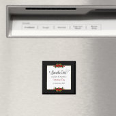 日付、磁石、赤いバラのコレクションを保存 マグネット (インサイチュ (食洗機))