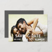 日付/結婚式の招待を保存 | We セーブザデート (正面/裏面)