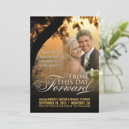 日付-結婚式の映画のポスター--を救って下さい セーブザデート (スタンド正面)