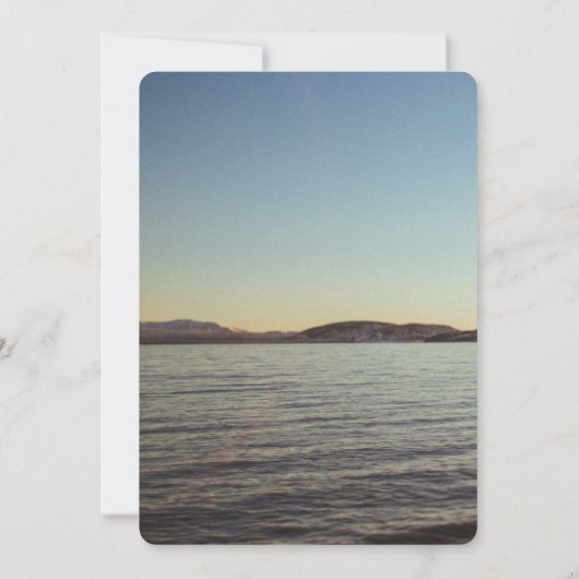 日付-美しい湖の眺め--を救って下さい セーブザデート (裏面)